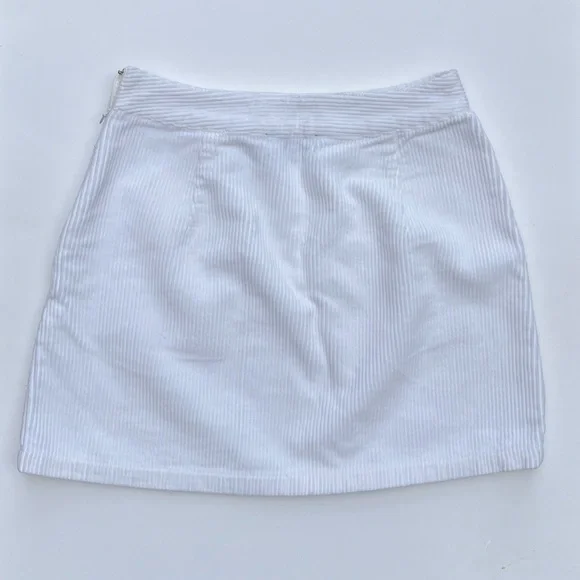 Forever 21 White Corduroy Skirt - Picture 2 of 4